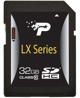 Patriot LX Series 32GB Class 10 SDHC Flash Card