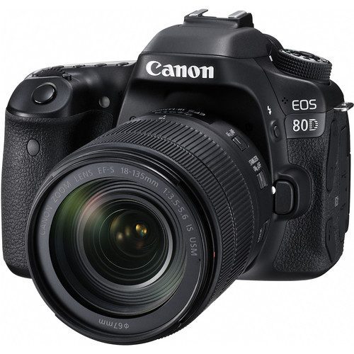 Canon EOS 80D with 18-135mm