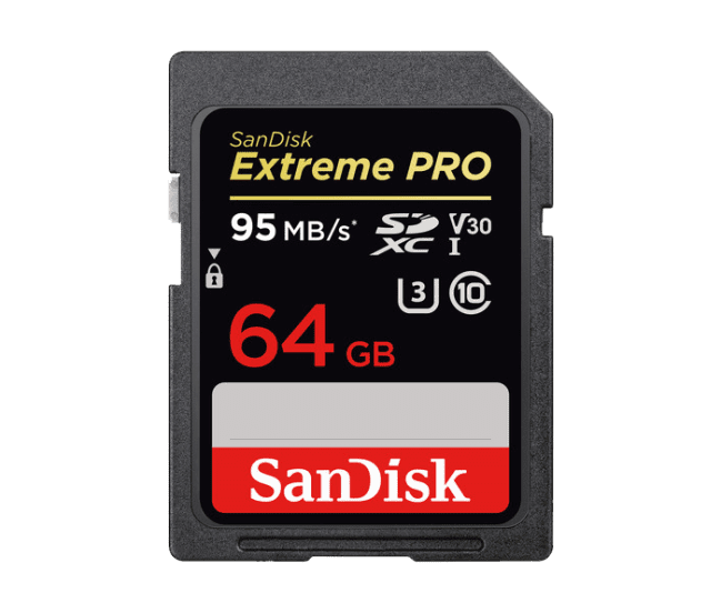 کارت حافظه سن دیسک 64 گیگ مدل SanDisk 64GB Extreme PRO SDHC UHS-I 633X 95MB - Image 1