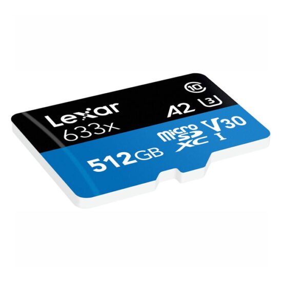 کارت حافظه لکسار micro SD 512G سرعت 95MBps 633X - Image 1