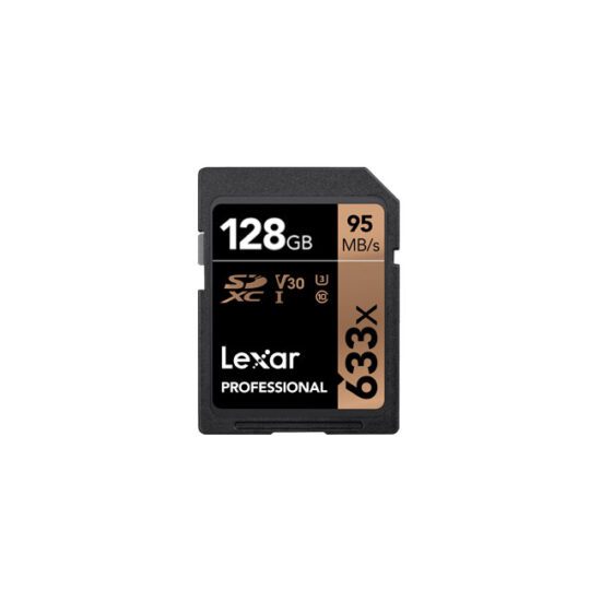 کارت حافظه لکسار SD 128G U3 سرعت 95MBps 633X - Image 1