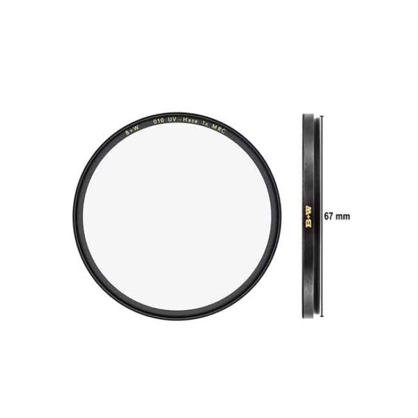 فیلتر لنز دوربین مدل B + W 67mm UV Protection Filter برای مانت استاندارد F-PRO - Image 2