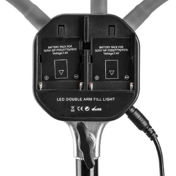 نور ال ای دی LF-Y500 دو بازو - Image 3