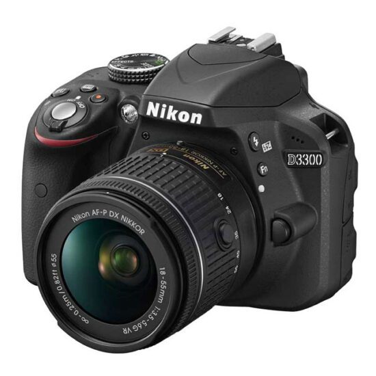 دوربین عکاسی نیکون D3300 با لنز 18-55 میلی متر F/3.5-5.6 G VR - Image 1