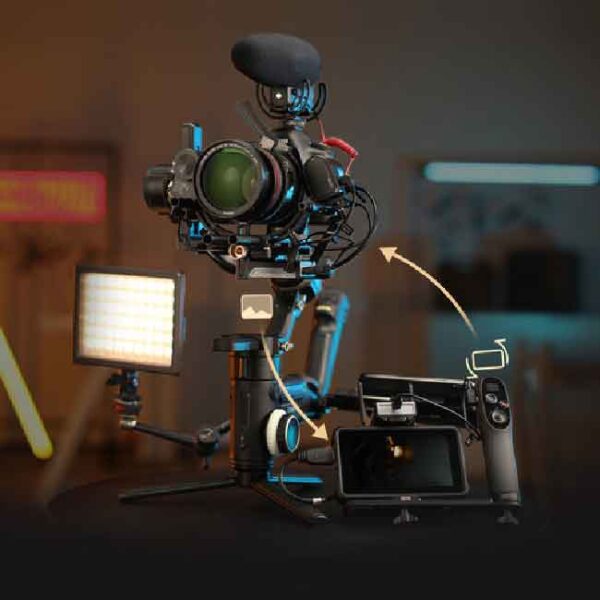 لرزشگیر ژیون-تک کرین 3S برای دوربین های بدون آینه و DSLR - Image 23
