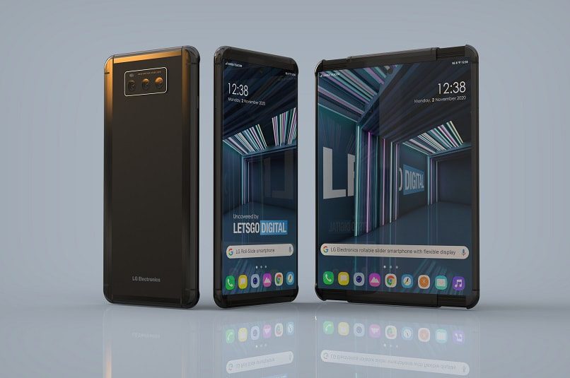lg rollable smart phone
