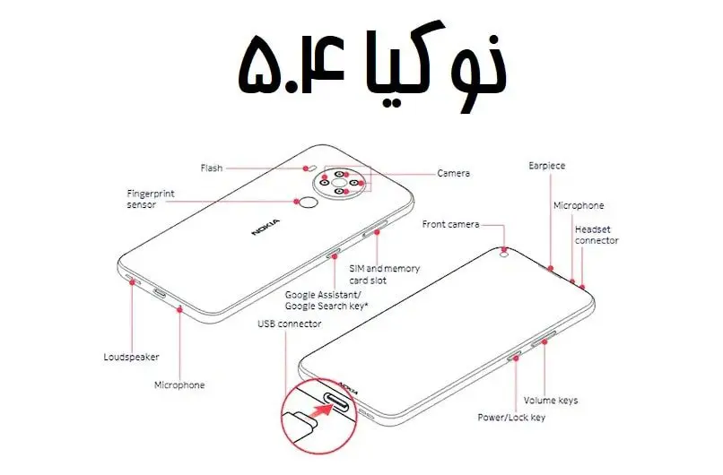 نوکیا 5.4 معرفی شد ، ویدئو، قیمت و مشخصات