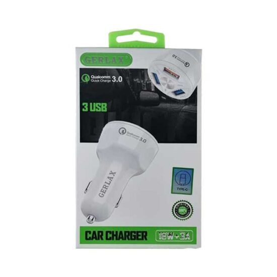 شارژر فندکی جرلکس Gerlax GC-06 18W 3A - Image 1