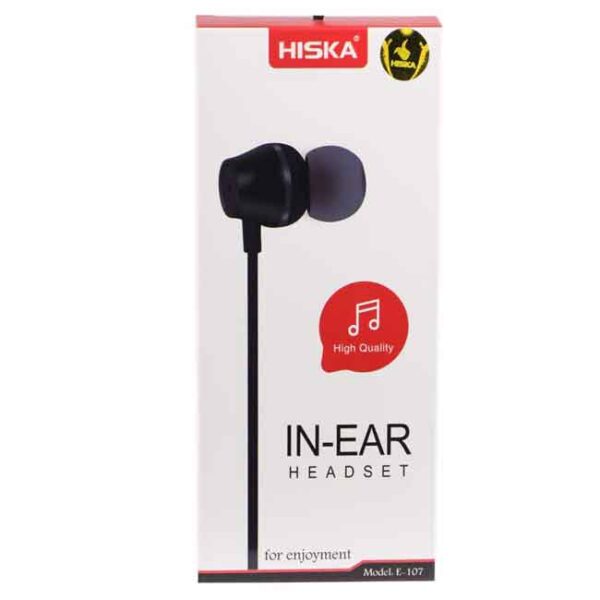 هندزفری سیمی هیسکا مدل E-107 - Image 4