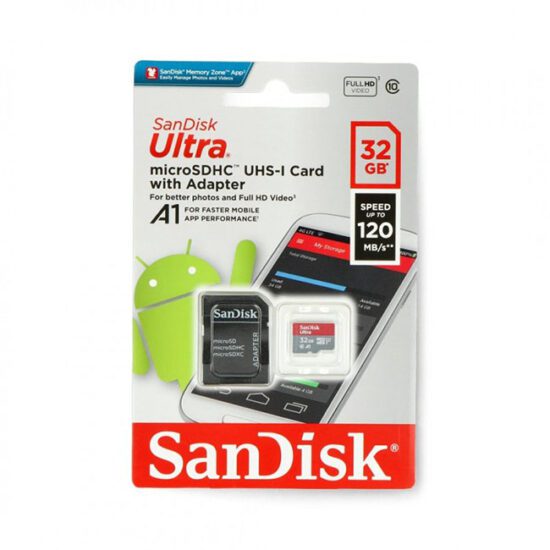 کارت حافظه 32 گیگابایت 120مگابایت سرعت SanDisk MicroSD - Image 1