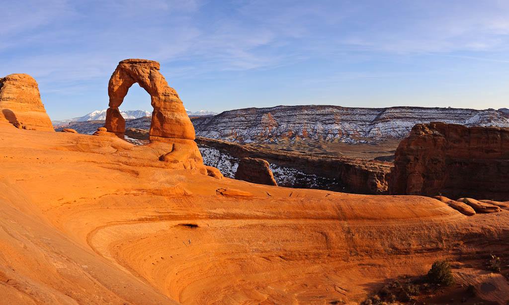 عکاسی پانورامای عمودی Delicate Arch