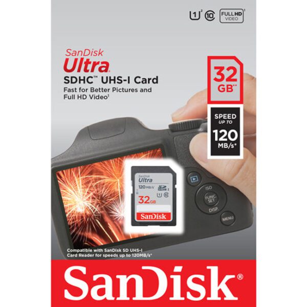 کارت حافظه SANDISK SD 32G 120M ULTRA - Image 4