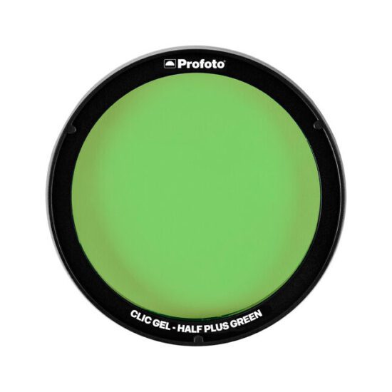 فیلتر رنگی نور پروفوتو Clic Gel -Half Plus Green - Image 1