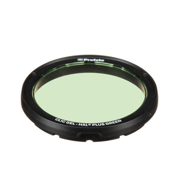 فیلتر رنگی نور پروفوتو Clic Gel -Half Plus Green - Image 2