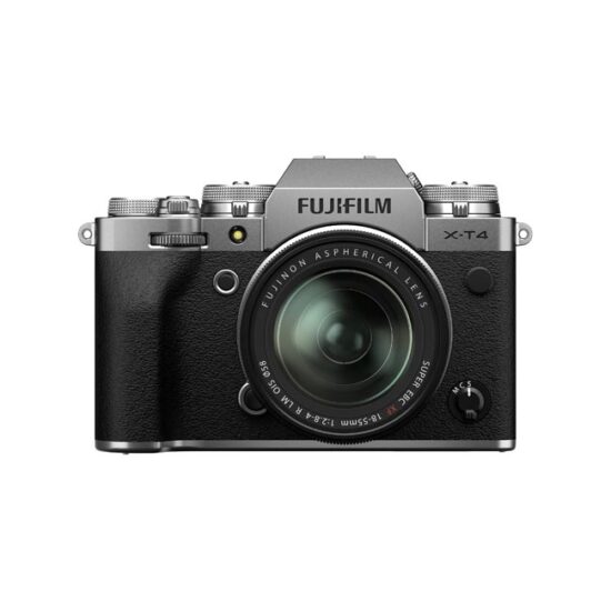 دوربین بدون آینه فوجی مدل X-T4 18-55mm نقره ای