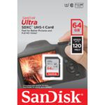 کارت حافظه سندیسک 64 گیگابایت Ultra UHS-I SDXC سرعت 120مگابایت - Image 4