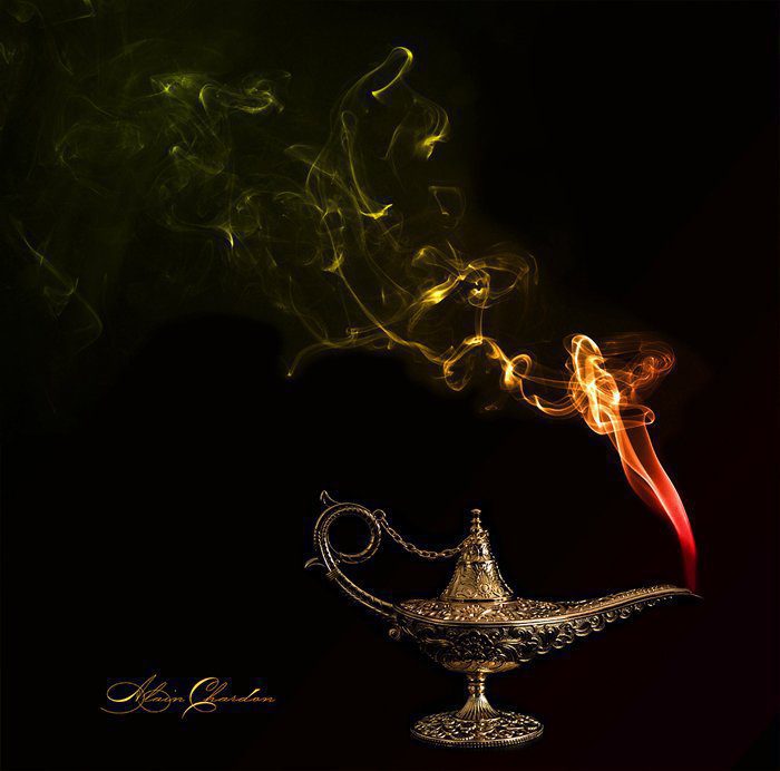 عکسی که دود از آن خارج می شود