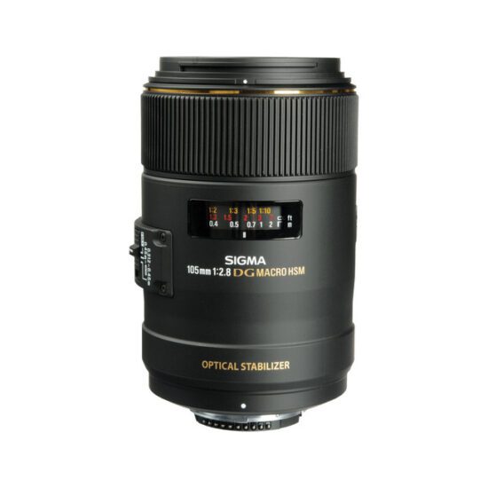 Sigma 105mm f/2.8 EX DG OS HSM Macro Lens for Nikon F