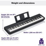 پیانو دیجیتال یاماها Yamaha P45B - Image 3