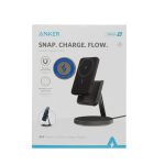 شارژر وایرلس 2 کاره انکر ANKER B25A7211 - مشکی - Image 2