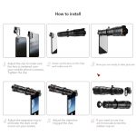 لنز موبایل تله زوم Apexel 36X - Image 3