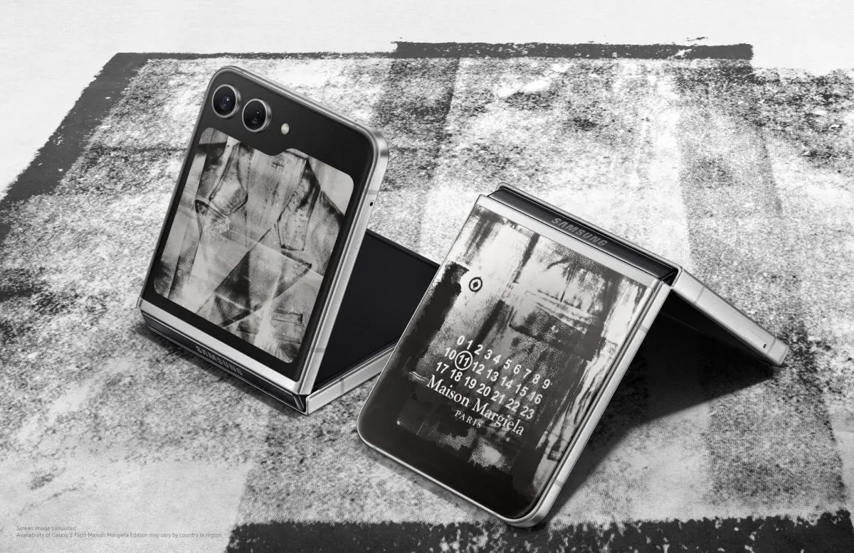 رونمایی Samsung Galaxy Z Flip5 Maison Margiela Edition