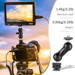 تبدیل و نگهدارنده برای نصب مانیتور نیویر NEEWER Cool Ballhead Multi-Function Double Ball ST13 - Image 4