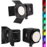 پروژكتور RGB نورثابت پرتابل JSL 888 به همراه باطري Np-F770 و شارژر