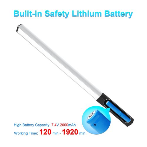 نور باتومی LUXCEO (RGB) Q508A - Image 4