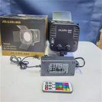 پروژكتور RGB نورثابت پرتابل JSL 888 به همراه باطري Np-F770 و شارژر - Image 3