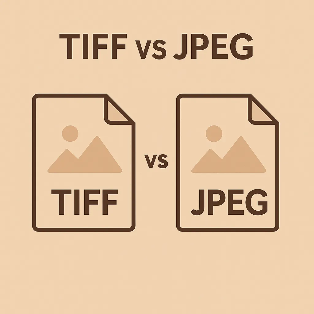 مقایسه فرمت تصویری TIFF با JPEG