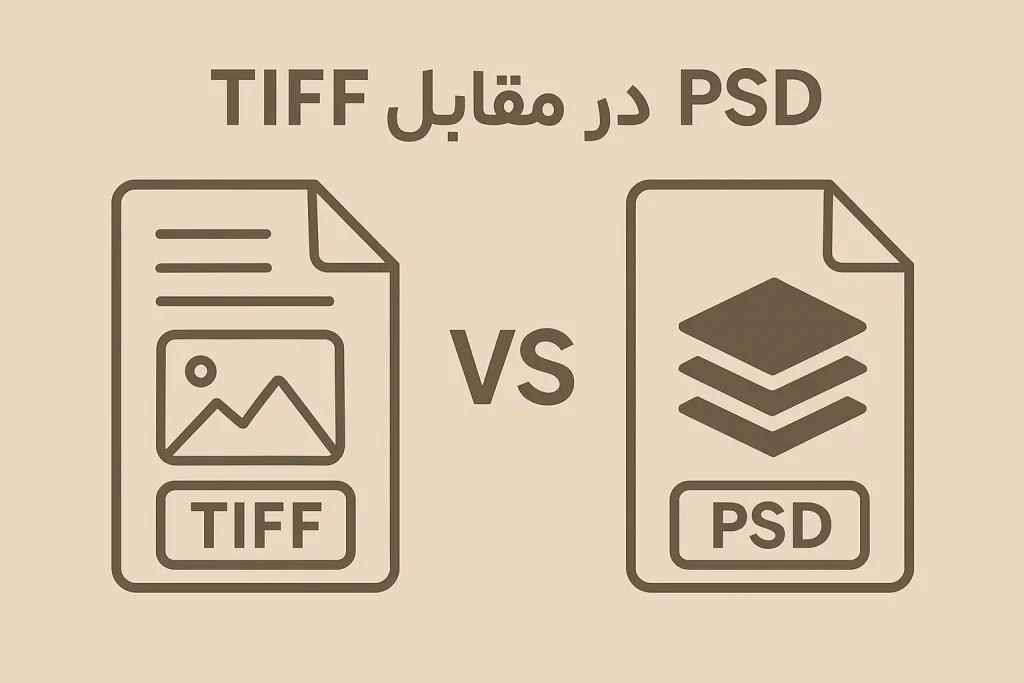 تفاوت فرمتهای حرفهای تصویری TIFF و PSD