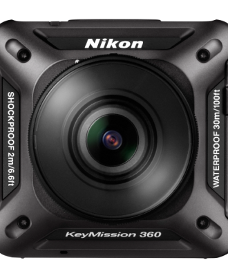 نمای جلوی دوربین Nikon KeyMission 360