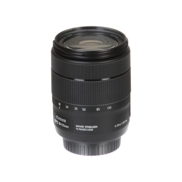 لنز کانن Canon EF-S 18-135mm f/3.5-5.6 IS USM No Box - Image 12
