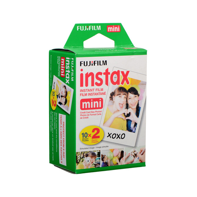کاغذ 20 عددی دوربین های چاپ سریع FUJIFILM INSTAX Mini