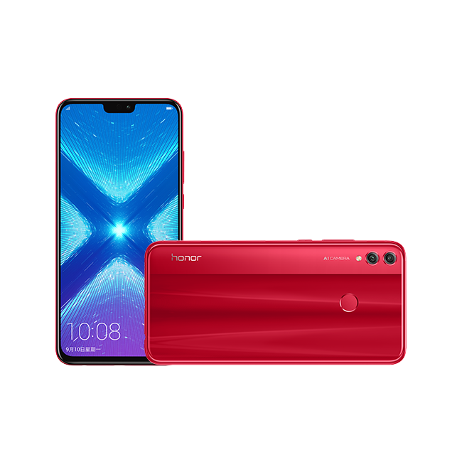 گوشی موبایل آنر 8 ایکس قرمز – Honor 8X Red