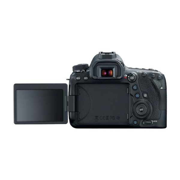 عکس پشت دوربین عکاسی کانن Canon 6D Mark II