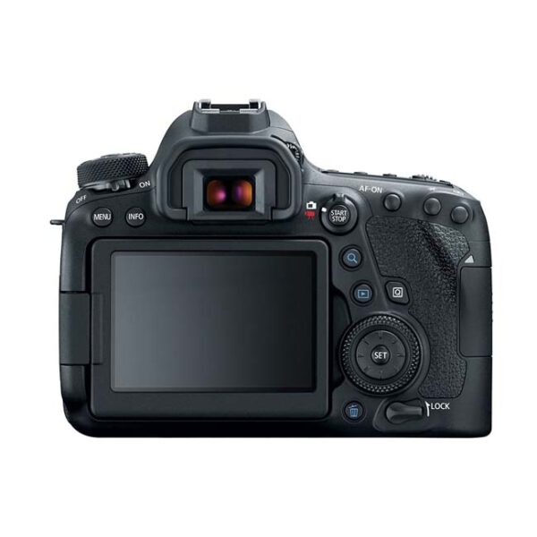 تصویر پشت دوربین عکاسی کانن Canon 6D Mark II