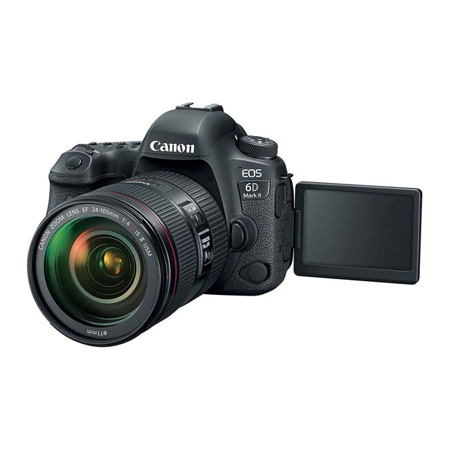 صفحه نمایش دوربین عکاسی کانن Canon 6D Mark II