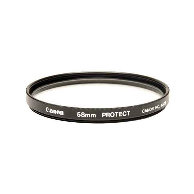 فیلتر لنز دوربین مدل Canon UV 58mm Screw-in Filter