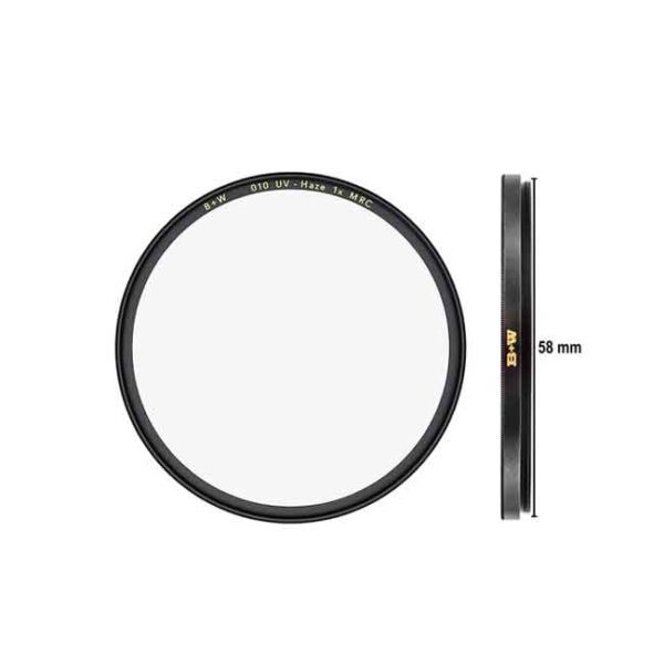 فیلتر لنز دوربین مدل B+W 58mm UV Protection Filter برای مانت استاندارد F-PRO - Image 2