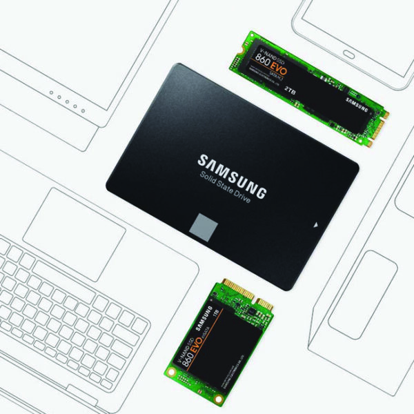 هارد اکسترنال سامسونگ Samsung SSD 860 Evo 500G M2 MZ-N6E500BW - Image 3