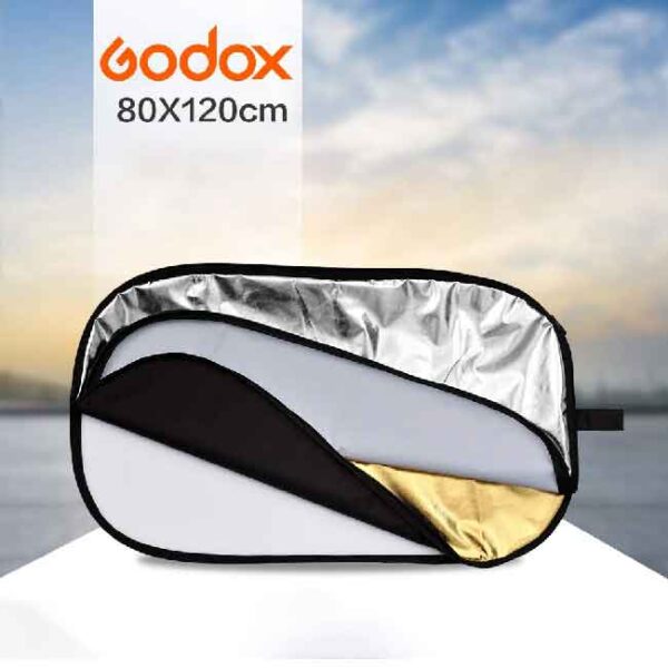 رفلکتور گودکس 80x120 سانتی متر قابل حمل هفت تیکه - Image 4