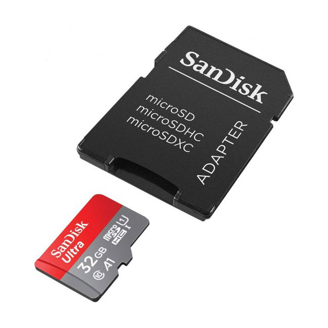 کارت حافظه 32 گیگابایتی سندیسک Sandisk Ultra microSDHC 32GB UHS-I Card with Adapter 98 MB/S