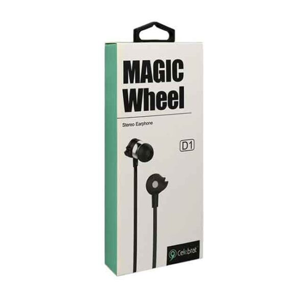 هندزفری سیمی سلبرت مدل Magic Wheel D1 - Image 5