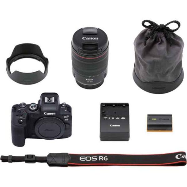 دوربین بدون آینه کانن Canon EOS R6 Mark II RF 24-105mm F4-7.1 IS STM - Image 4