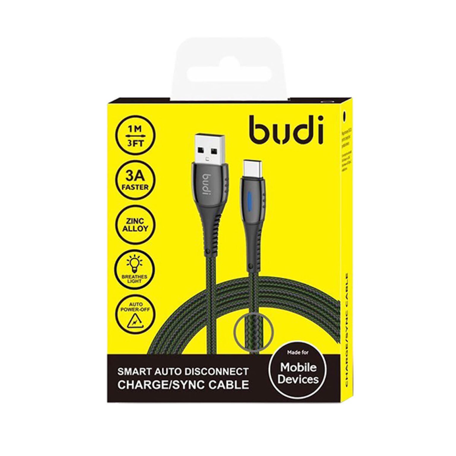 budi Type c cable charge M8J212T
