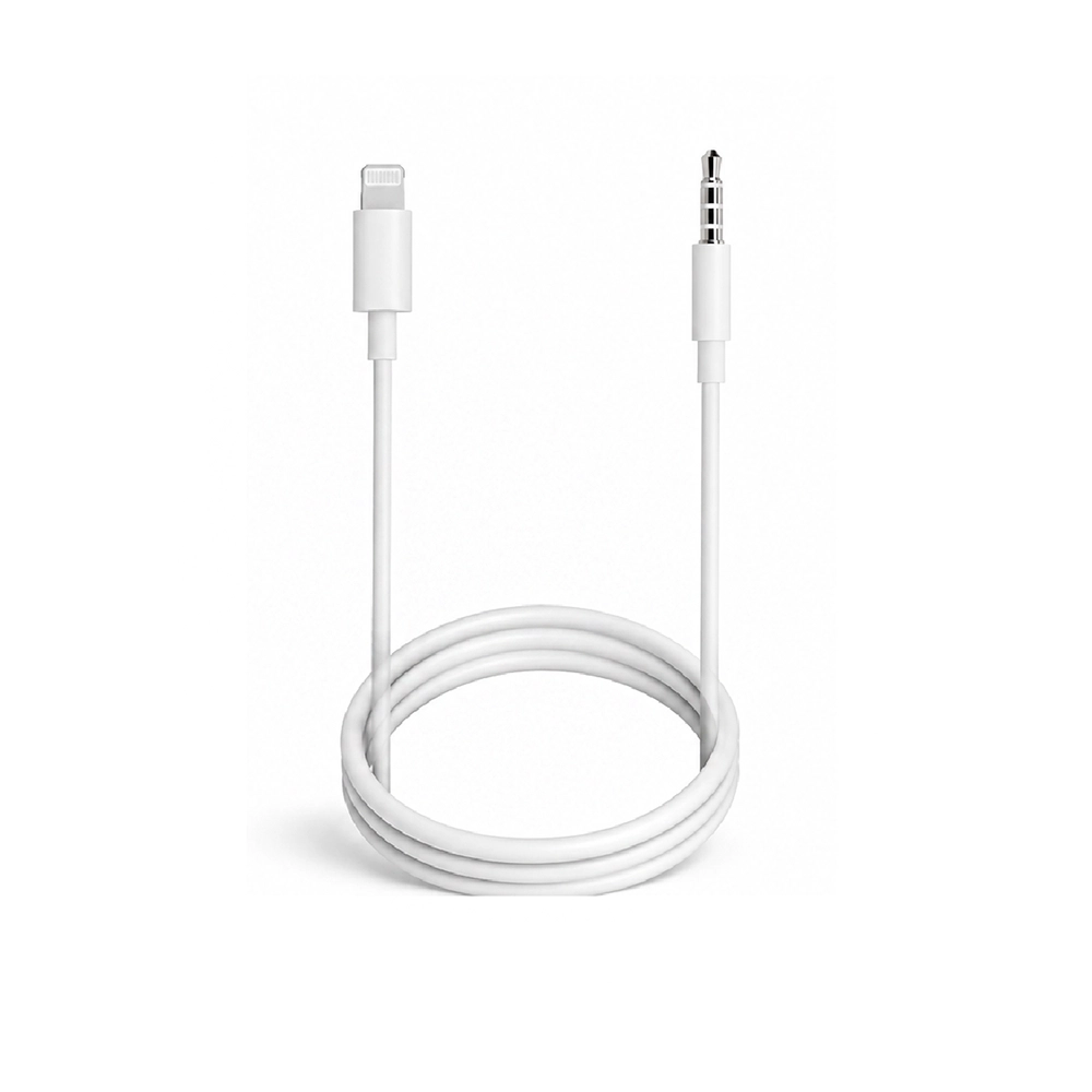 k5 کابل تبدیل لایتنینگ به جک 3.5 میلی متری Lighting to 3.5 AUX Audio cable - Image 1
