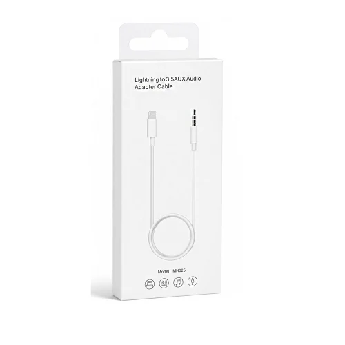 کابل تبدیل لایتنینگ به جک 3.5 میلی متری Lighting to 3.5 AUX Audio cable - Image 4