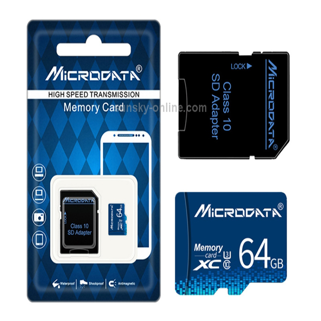 کارت حافظه 128گیگابایت سرعت 100mb/s مدل MicroData
